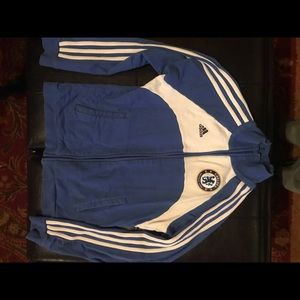 Adidas Chelsea Football Club zip up jacket, Med